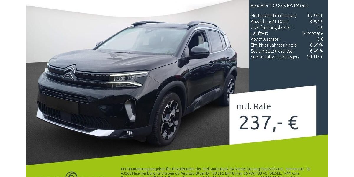 Citroen C5 Aircross 87.078 km 19.250 &euro; Dülmen 48249