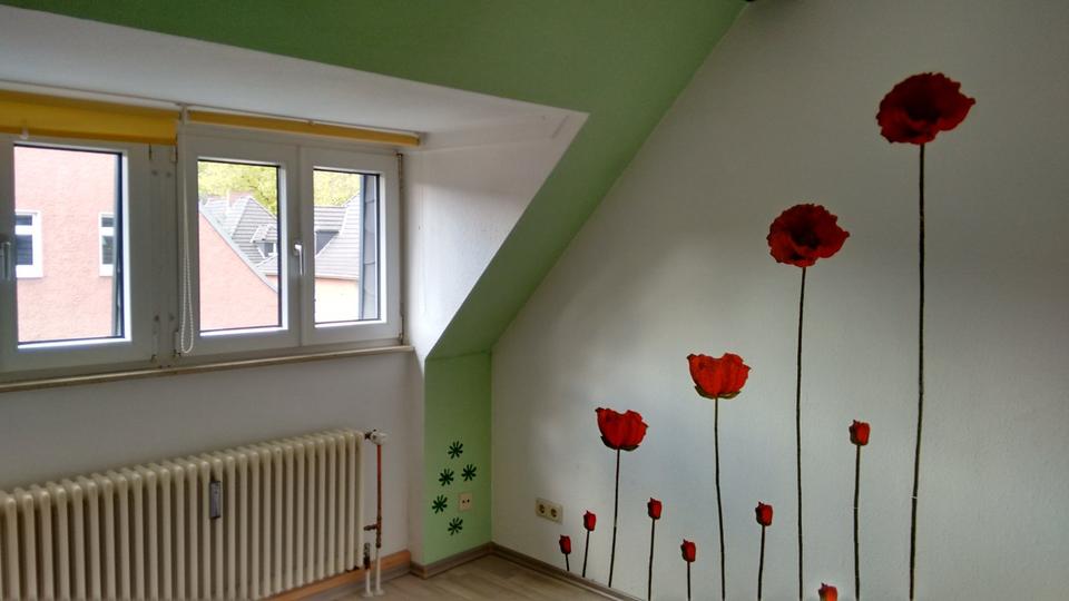 Dachgeschoßwohnung Dinslaken Lohberg - 3 Zimmer, 51 m&sup2;, 400&euro; | Angebot:25612911