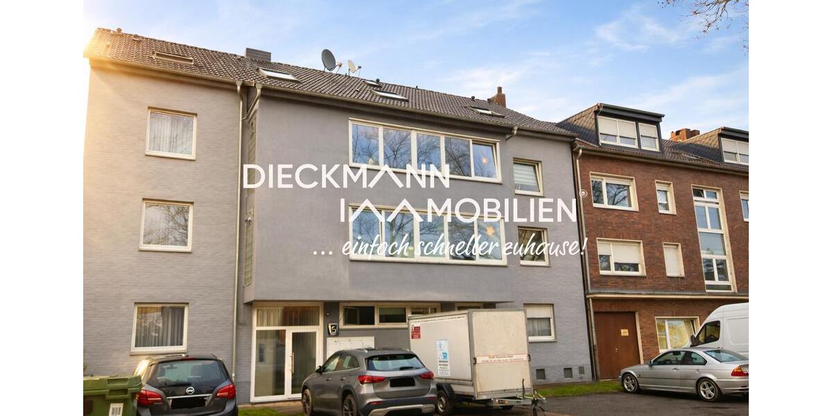 Etagenwohnung Oberhausen Biefang - 2.5 Zimmer, 48 m&sup2;, 500&euro; | Angebot:25655515