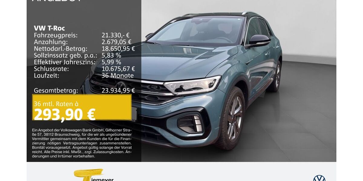 VW T-Roc 46.969 km 18.280 &euro; Recklinghausen 45663