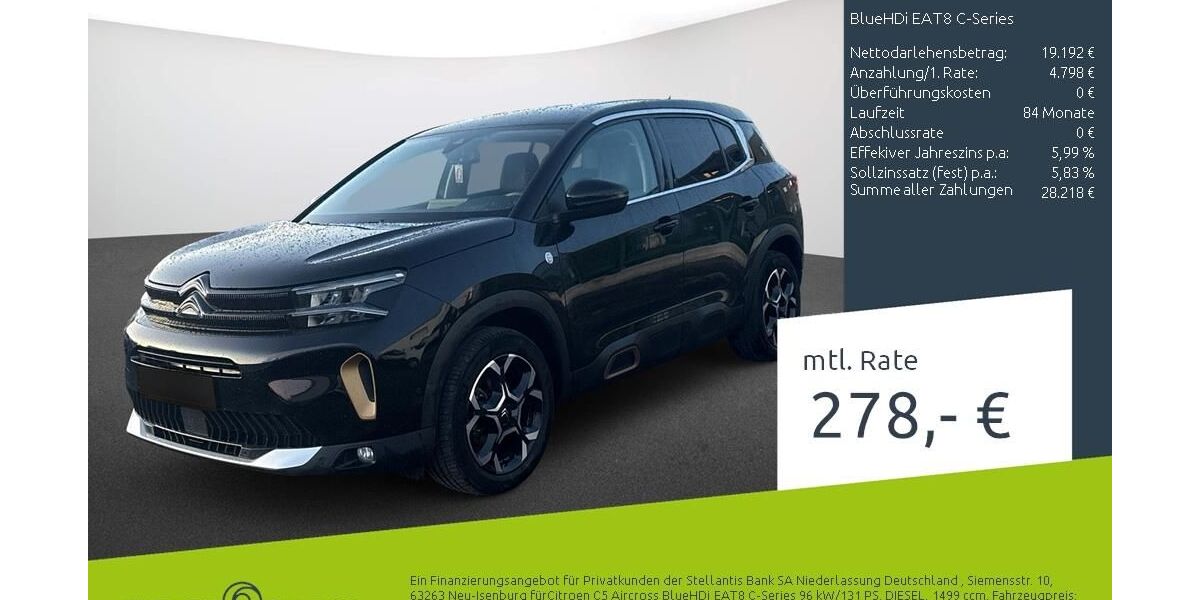 Citroen C5 Aircross 24.571 km 24.240 &euro; Dülmen 48249