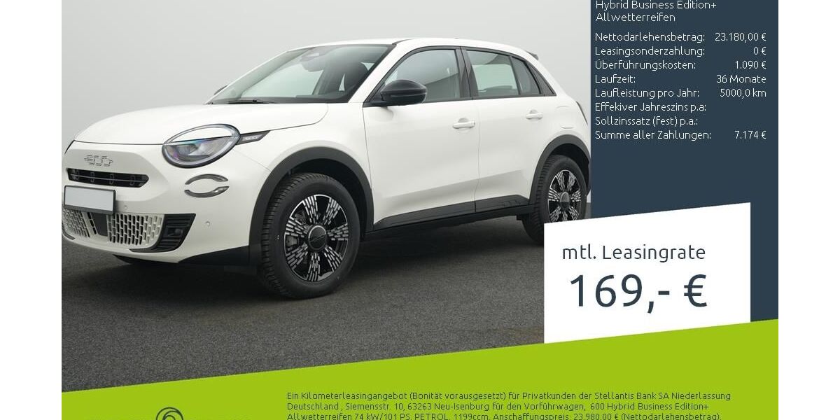 Fiat 600 3.000 km 24.860 &euro; Dülmen 48249