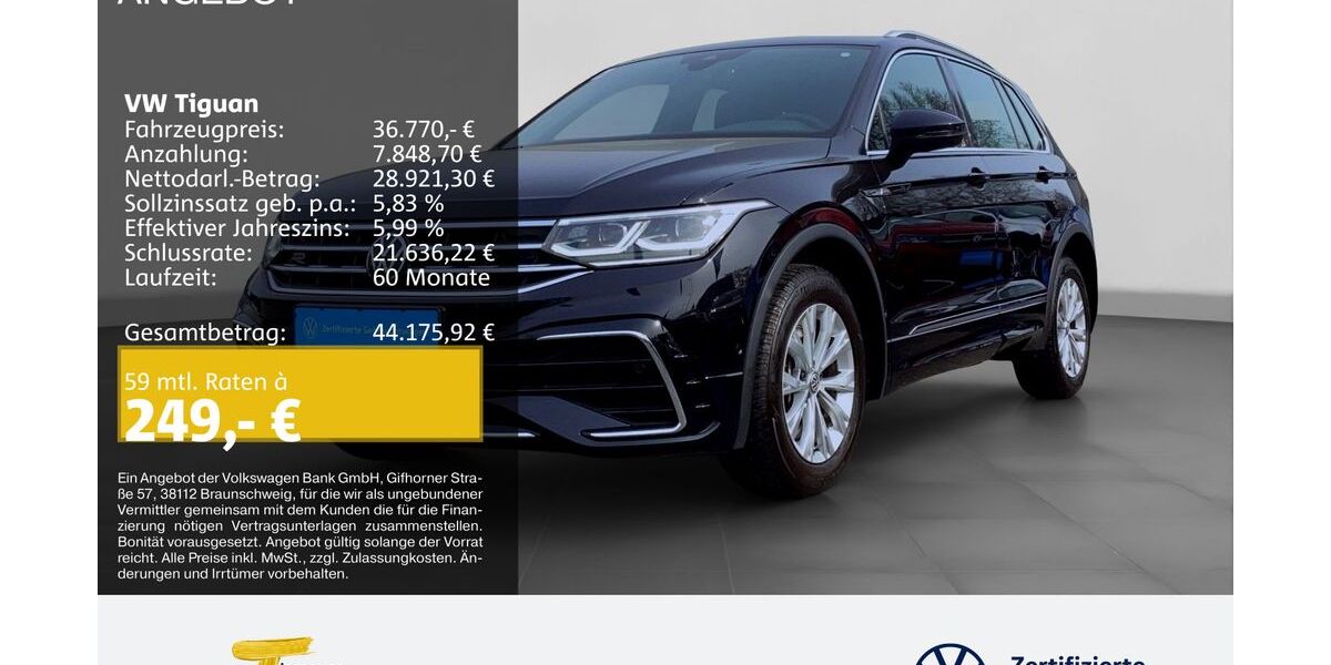 VW Tiguan 35.439 km 35.860 &euro; Herne 44653