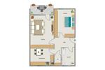 Etagenwohnung Dinslaken Lohberg - 2.5 Zimmer, 66 m&sup2;, 357&euro; | Angebot:26539895