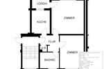Etagenwohnung Herne Baukau - 2.5 Zimmer, 62 m&sup2;, 465&euro; | Angebot:26535235