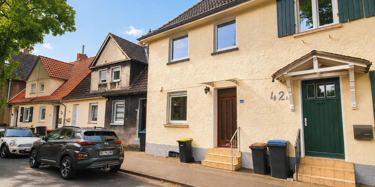 Reihenmittelhaus Herten Bertlich - 3 Zimmer, 80 m&sup2;, 175.000&euro; | Angebot:26694581