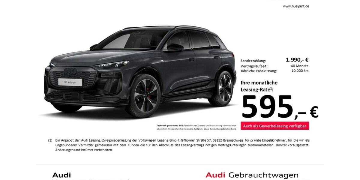 Audi Q6 e-tron 11.268 km 72.236 &euro; Dortmund 44143