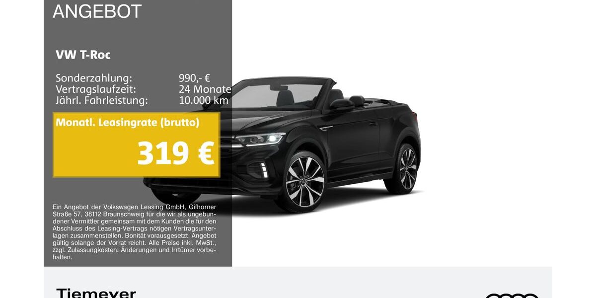 VW T-Roc 17.043 km 32.980 &euro; Bochum 44809