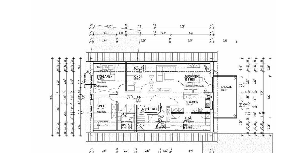 Etagenwohnung Recklinghausen Hillerheide - 4 Zimmer, 105 m&sup2;, 1.522&euro; | Angebot:25831734