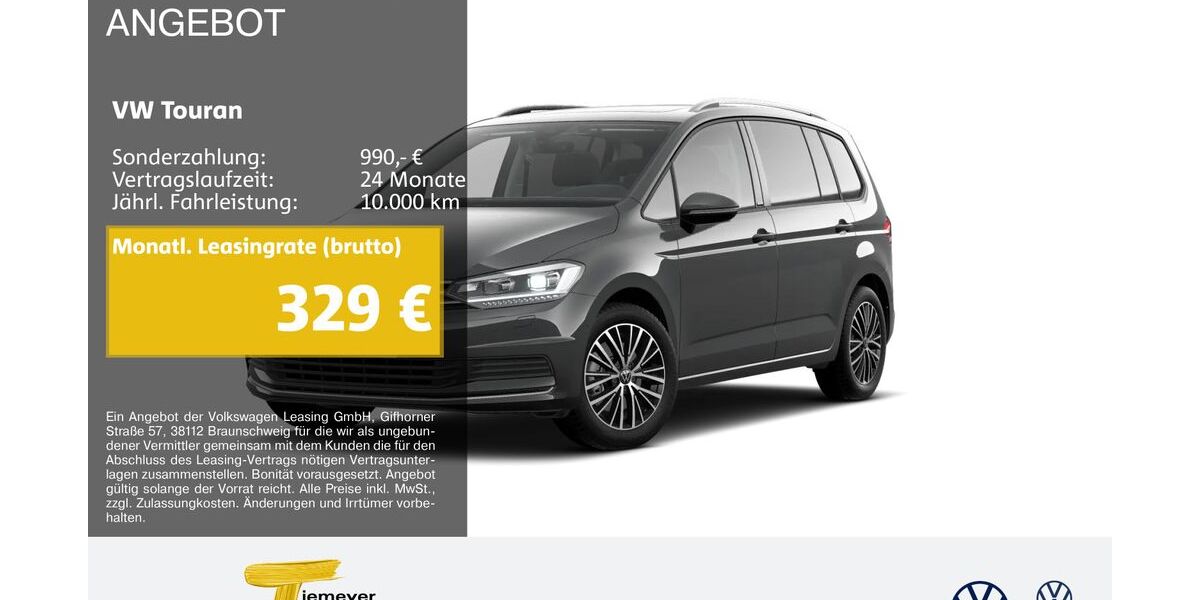 VW Touran 22.377 km 37.110 &euro; Marl 45770