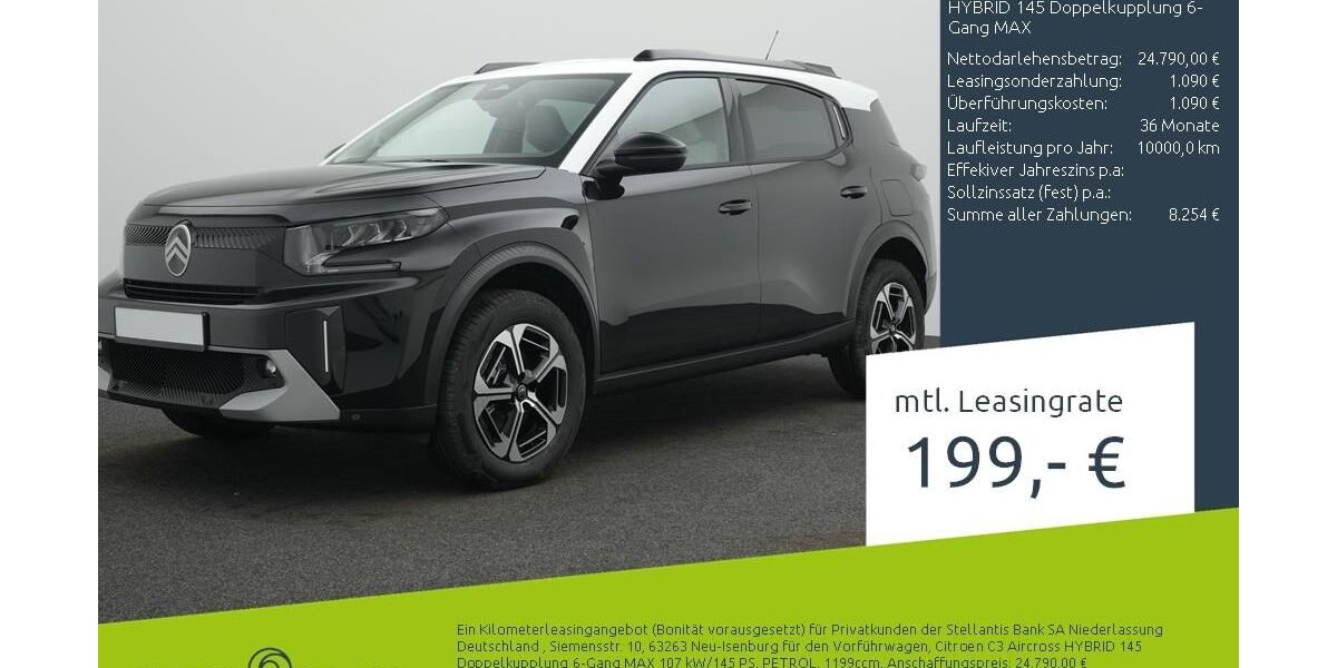 Citroen C3 Aircross 1.500 km 24.550 &euro; Dortmund 44263