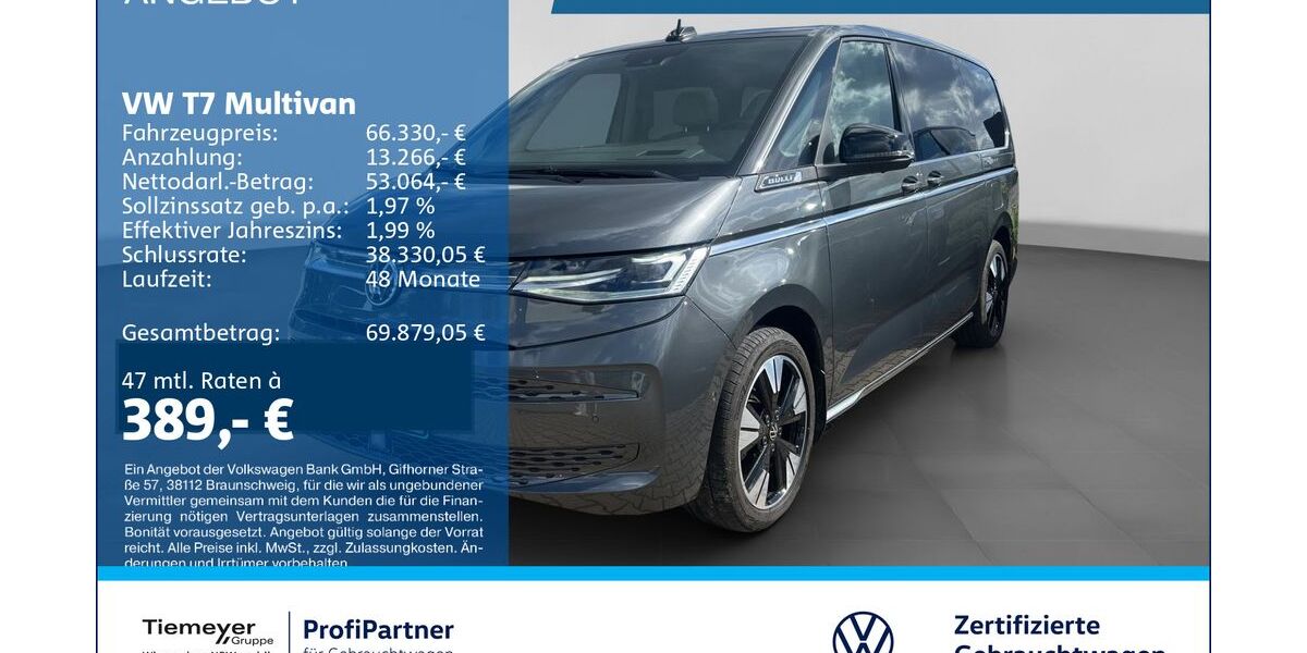 VW T7 Multivan 14.532 km 65.430 &euro; Recklinghausen 45663