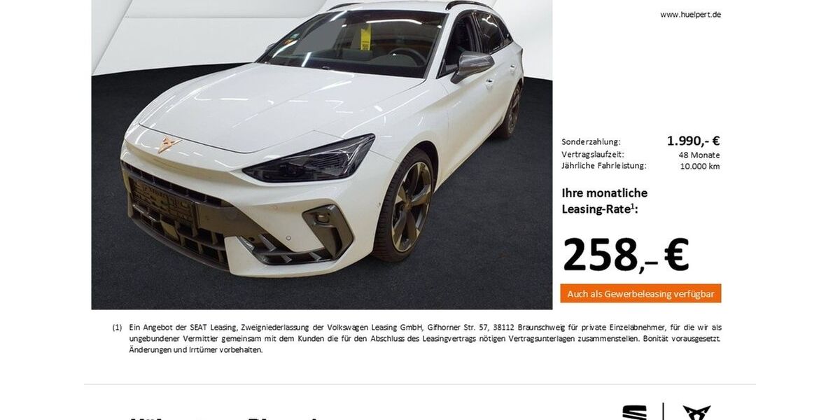 Cupra Leon 19.185 km 31.848 &euro; Dortmund 44269
