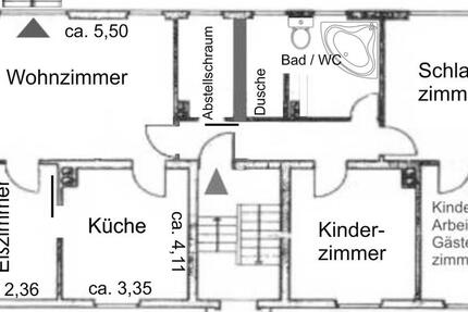 Wohnung Dortmund Huckarde - 5 Zimmer, 110 m&sup2;, 1.350&euro; | Angebot:25842761