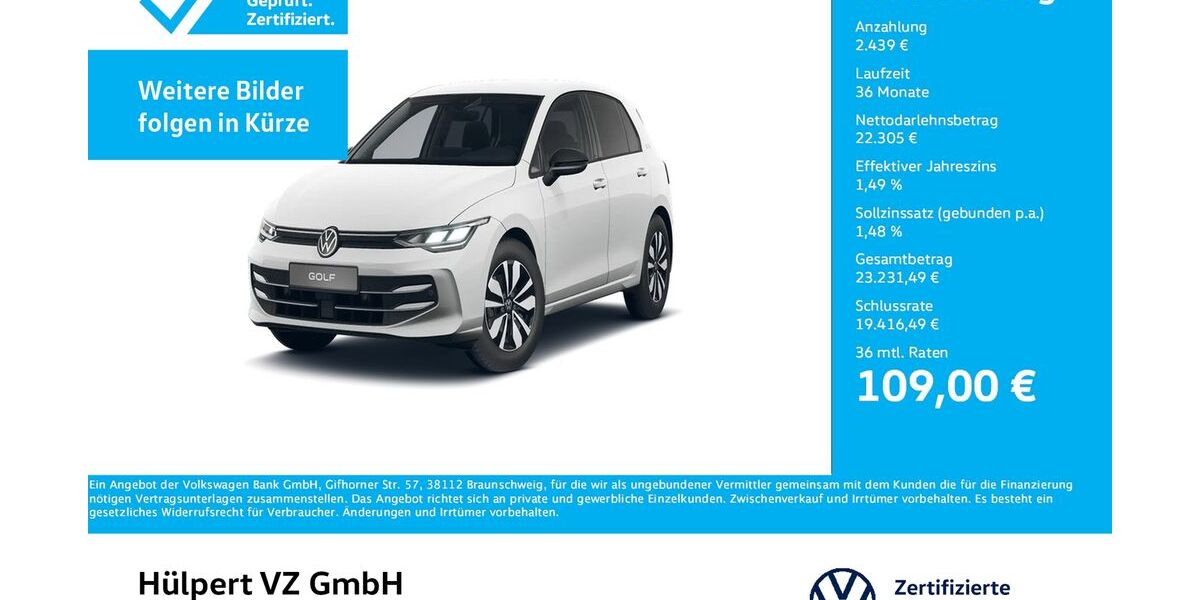 VW Golf 1.505 km 24.744 &euro; Dortmund 44141