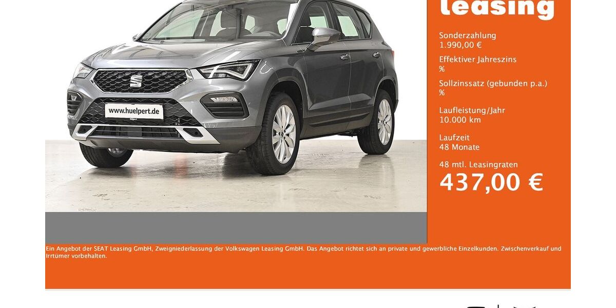 Seat Ateca 1.990 km 34.135 &euro; Dortmund 44269