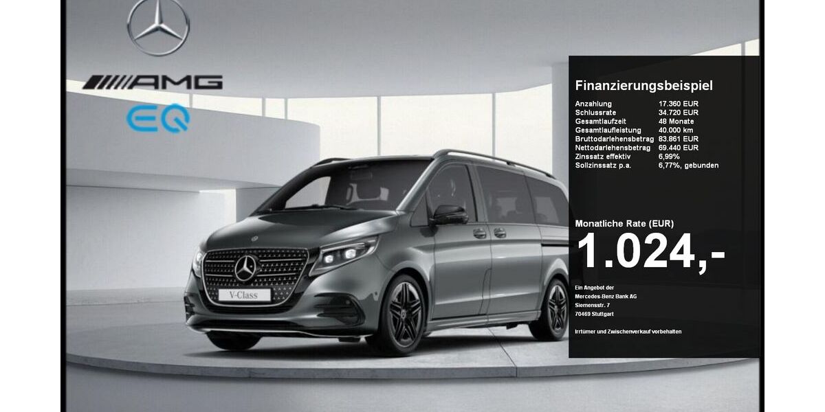 Mercedes-Benz V 300 11.695 km 85.380 &euro; Dortmund 44139
