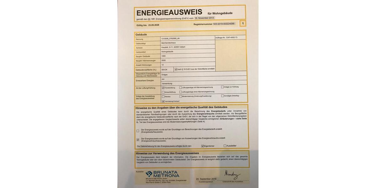 Erdgeschoßwohnung Velbert Langenberg - 3 Zimmer, 57 m&sup2;, 400&euro; | Angebot:25349477