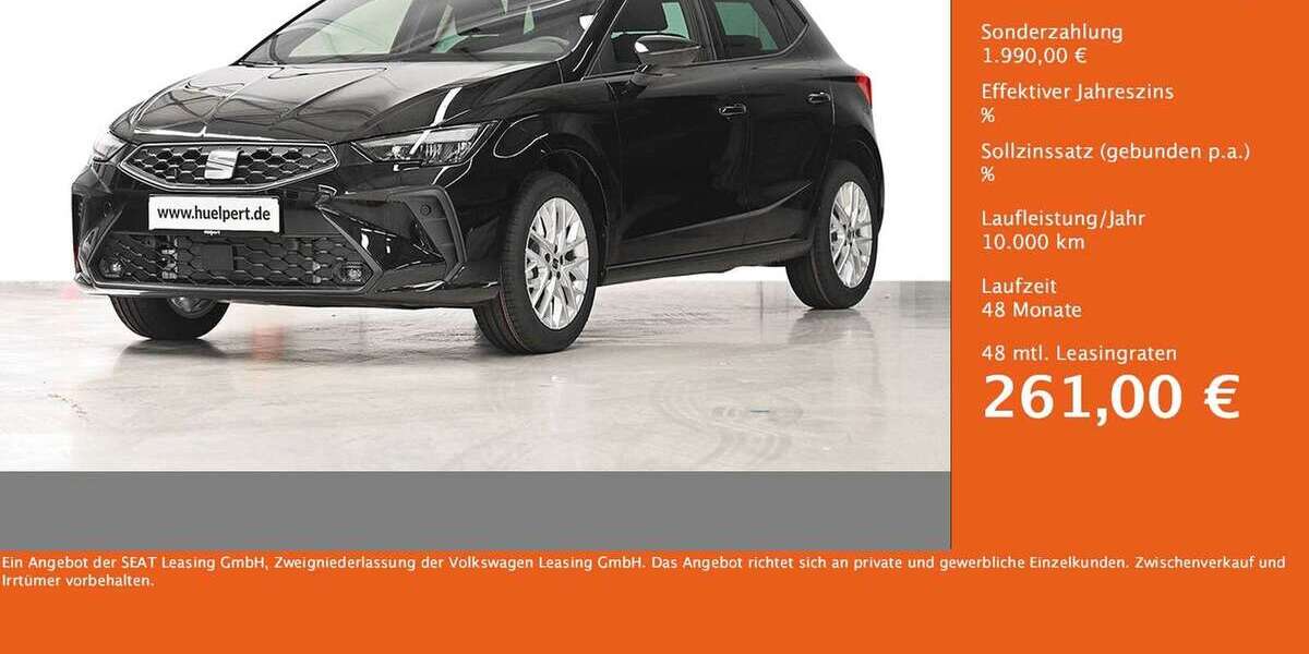Seat Ibiza 1.990 km 21.950 &euro; Dortmund 44269