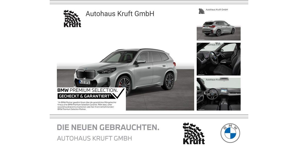 BMW iX1 6.659 km 53.888 &euro; Oberhausen 46117