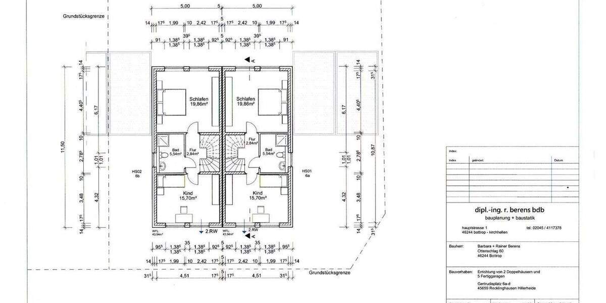 Doppelhaushälfte Recklinghausen Hillerheide - 4 Zimmer, 117 m&sup2;, 396.000&euro; | Angebot:25769248