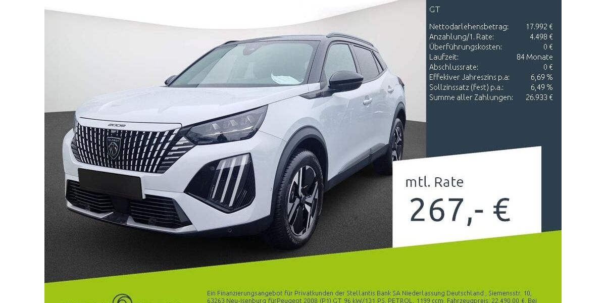 Peugeot 2008 35.857 km 22.490 &euro; Dülmen 48249