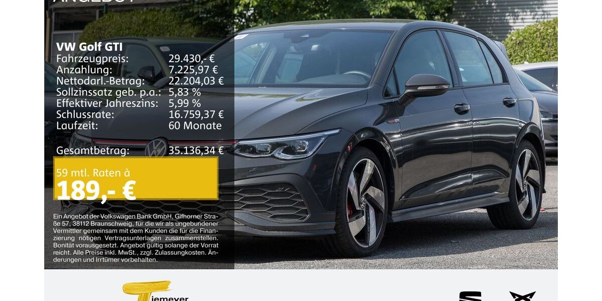 VW Golf 61.210 km 26.280 &euro; Gelsenkirchen OT Beckhausen 45899