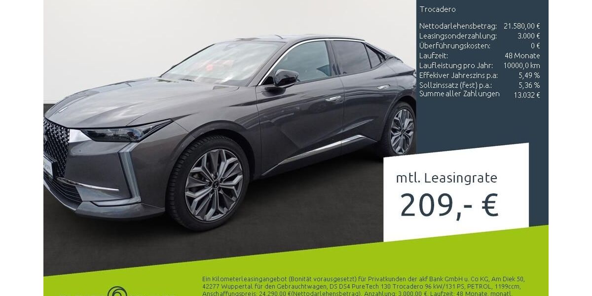 DS Automobiles DS4 38.374 km 17.230 &euro; Dülmen 48249