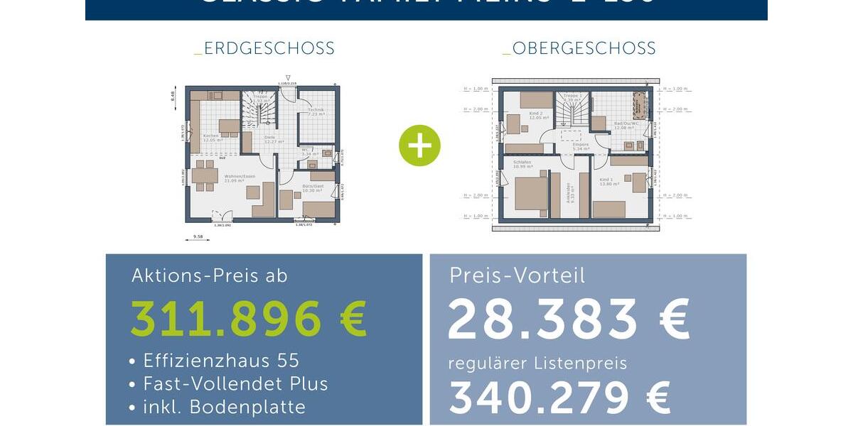 Einfamilienhaus Marl Alt-Marl - 5 Zimmer, 136 m&sup2;, 1.700&euro; | Angebot:26664337
