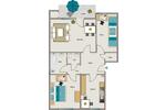 Erdgeschoßwohnung Mülheim an der Ruhr Rechtsruhr-Nord - 3.5 Zimmer, 79 m&sup2;, 740&euro; | Angebot:26656391