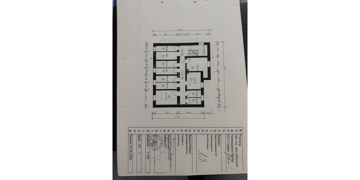 Erdgeschoßwohnung Herne Sodingen - 2 Zimmer, 58 m&sup2;, 58.000&euro; | Angebot:25439889
