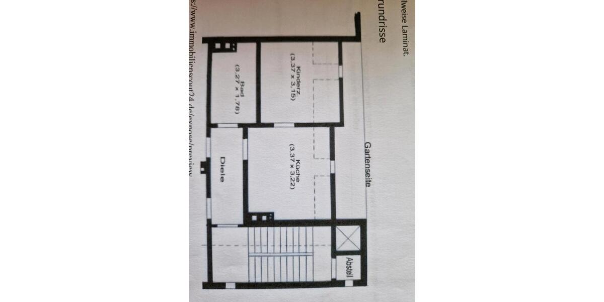 Dachgeschoßwohnung Marl - 3 Zimmer, 68 m&sup2;, 350&euro; | Angebot:26634725