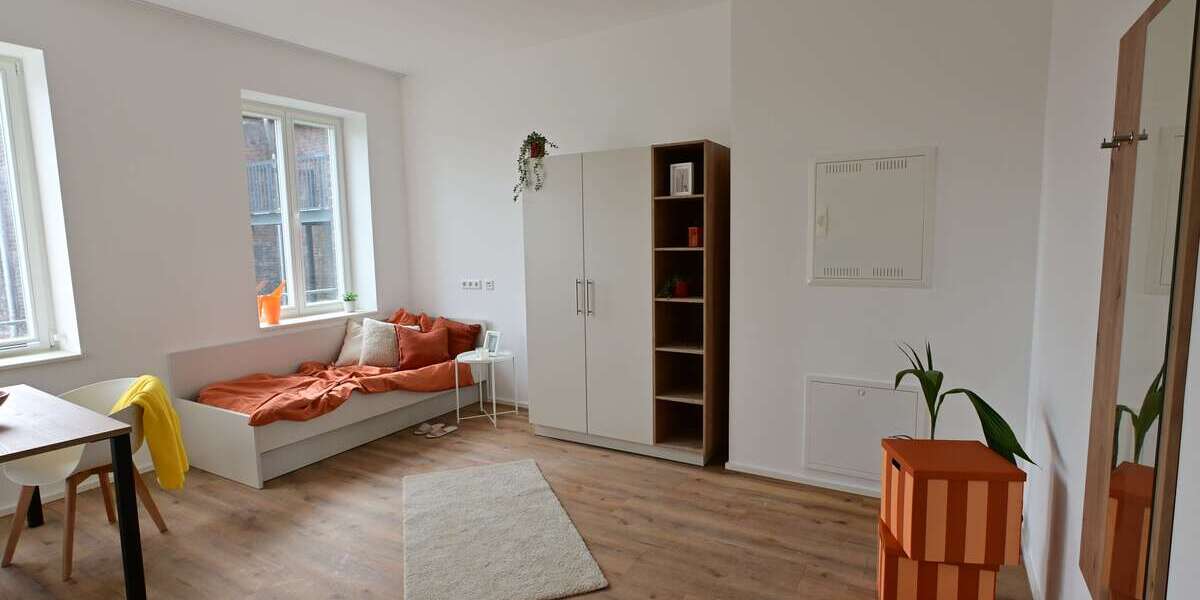 Etagenwohnung Bochum Laer - 1 Zimmer, 35 m&sup2;, 750&euro; | Angebot:23382130