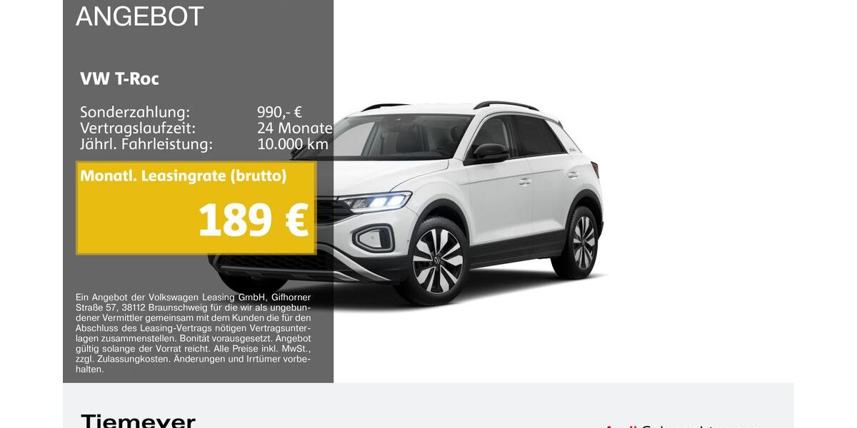 VW T-Roc 23.652 km 22.150 &euro; Bochum 44809