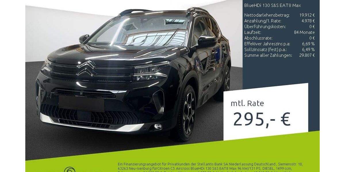 Citroen C5 Aircross 21.262 km 24.489 &euro; Dülmen 48249