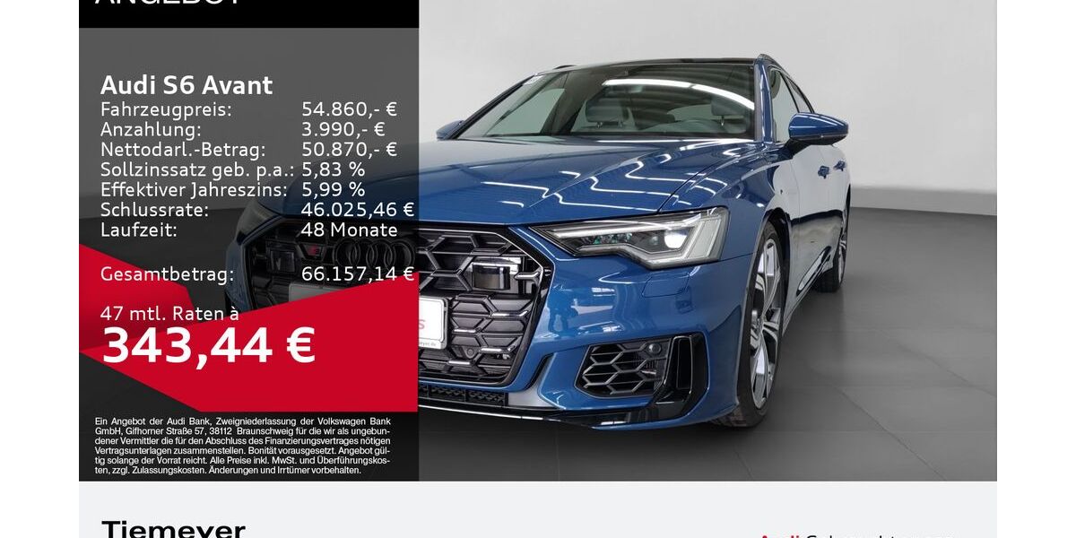 Audi S6 9.824 km 54.860 &euro; Bochum 44809