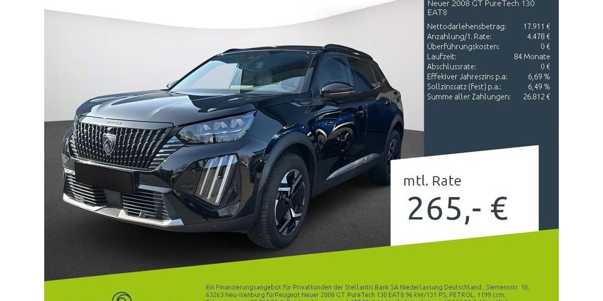 Peugeot 2008 42.781 km 22.589 &euro; Dülmen 48249
