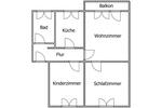 Etagenwohnung Marl Alt-Marl - 3 Zimmer, 62 m&sup2;, 464&euro; | Angebot:26702977