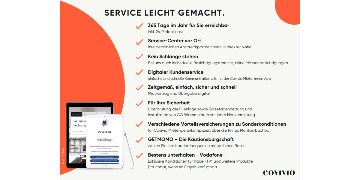 Etagenwohnung Mülheim an der Ruhr Broich - 3 Zimmer, 76 m&sup2;, 722&euro; | Angebot:17478284