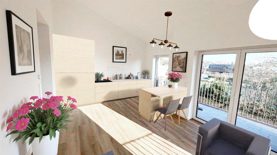 Etagenwohnung Reken - 2 Zimmer, 871&euro; | Angebot:23720348