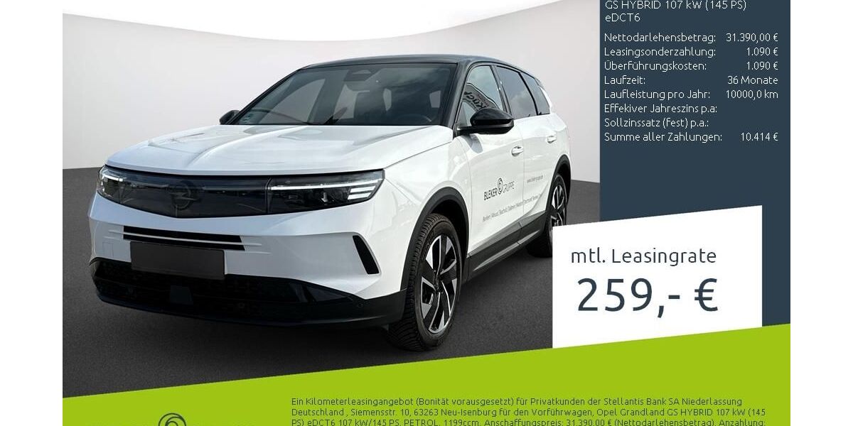 Opel Grandland (X) 11.314 km 30.560 &euro; Dülmen 48249