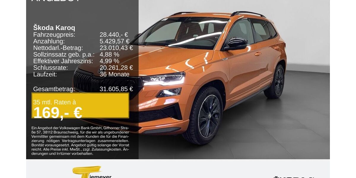 Skoda Karoq 58.380 km 26.980 &euro; Bochum 44809
