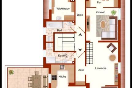 Wohnung Haltern am See - 5 Zimmer, 135 m&sup2;, 900&euro; | Angebot:26614570