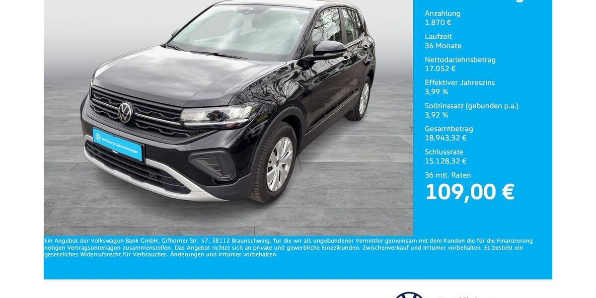 VW T-Cross 10.695 km 18.922 &euro; Dortmund 44379