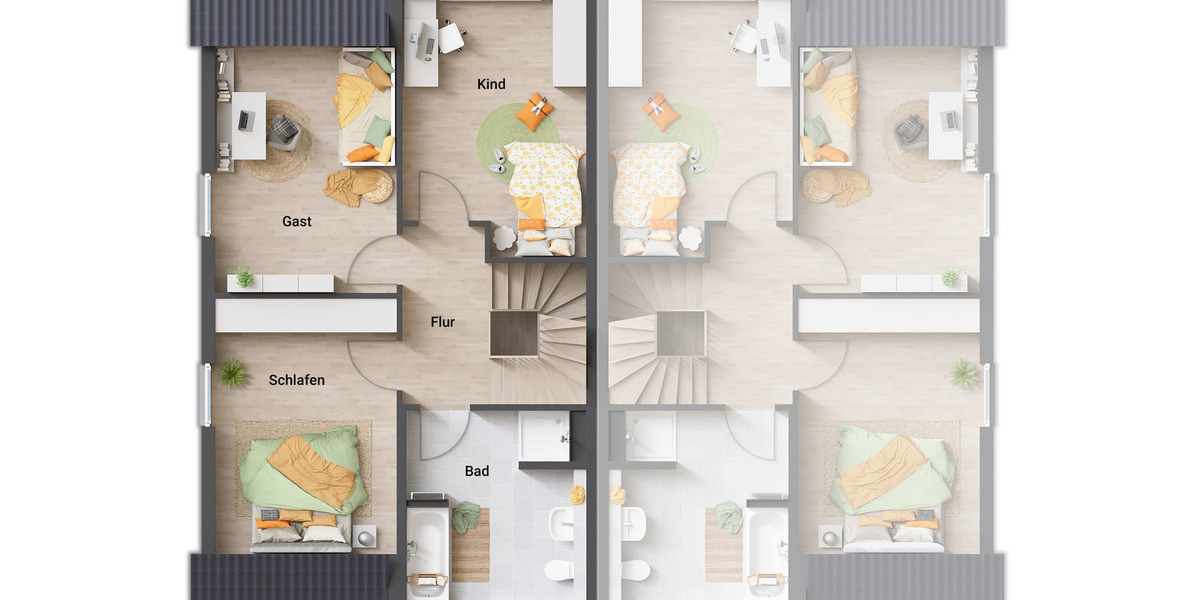 Mehrfamilienhaus, Wohnhaus Marl Hamm - 4 Zimmer, 128 m&sup2;, 401.490&euro; | Angebot:25676167