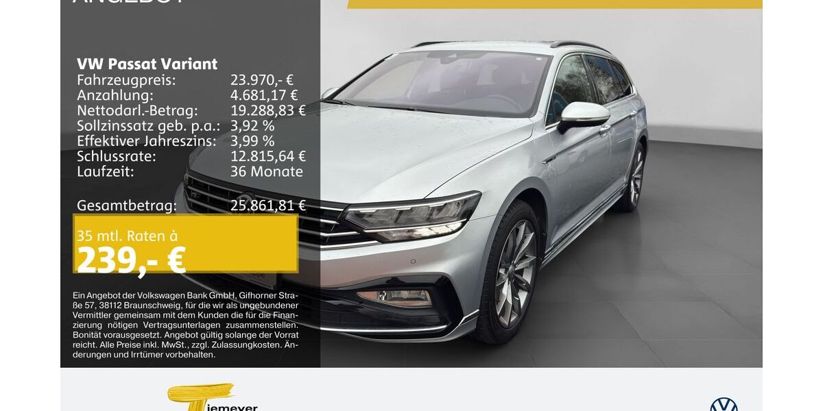 VW Passat Variant 107.310 km 23.390 &euro; Recklinghausen 45663