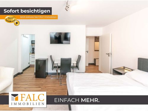 Etagenwohnung Essen Stadtkern - 1 Zimmer, 35 m&sup2;, 990&euro; | Angebot:24493583