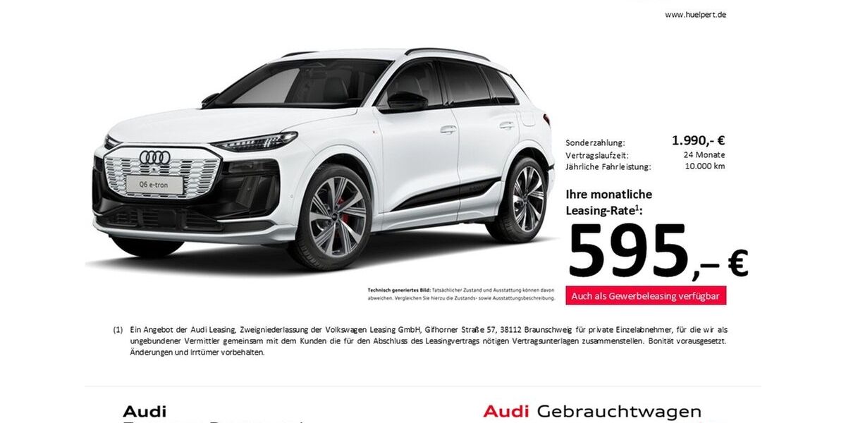 Audi Q6 e-tron 17.080 km 69.223 &euro; Dortmund 44143