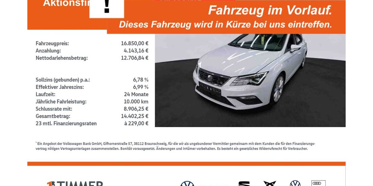 Seat Leon 74.746 km 16.850 &euro; Dülmen 48249