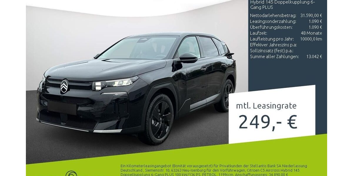 Citroen C5 Aircross 1.500 km 31.480 &euro; Dortmund 44263